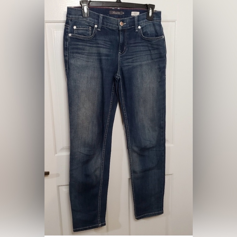 Level 99 Sienna Tomboy Jeans medium Dk wash